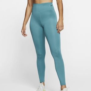 Nike Sculpt Luxe Tight Leggings 7/8 Teal Small